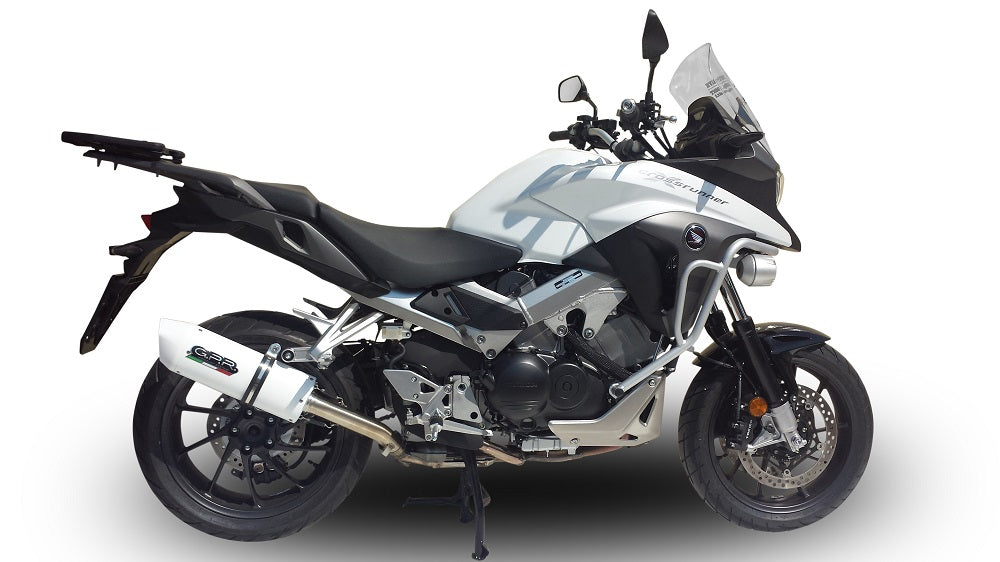 Escape GPR Albus Ceramic Slip-On para Honda Crossrunner 800 2011-2014