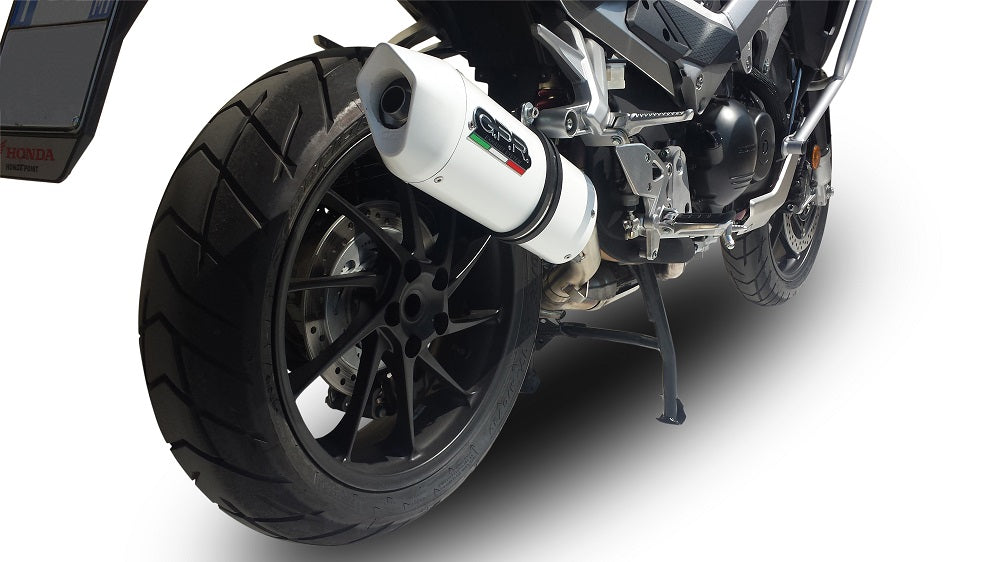 Escape GPR Albus Ceramic Slip-On para Honda Crossrunner 800 2015-2016