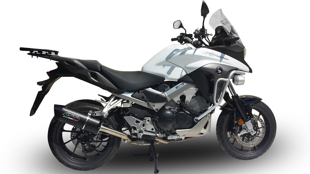 Escape GPR Furore Nero Slip-On para Honda Crossrunner 800 2015-2016