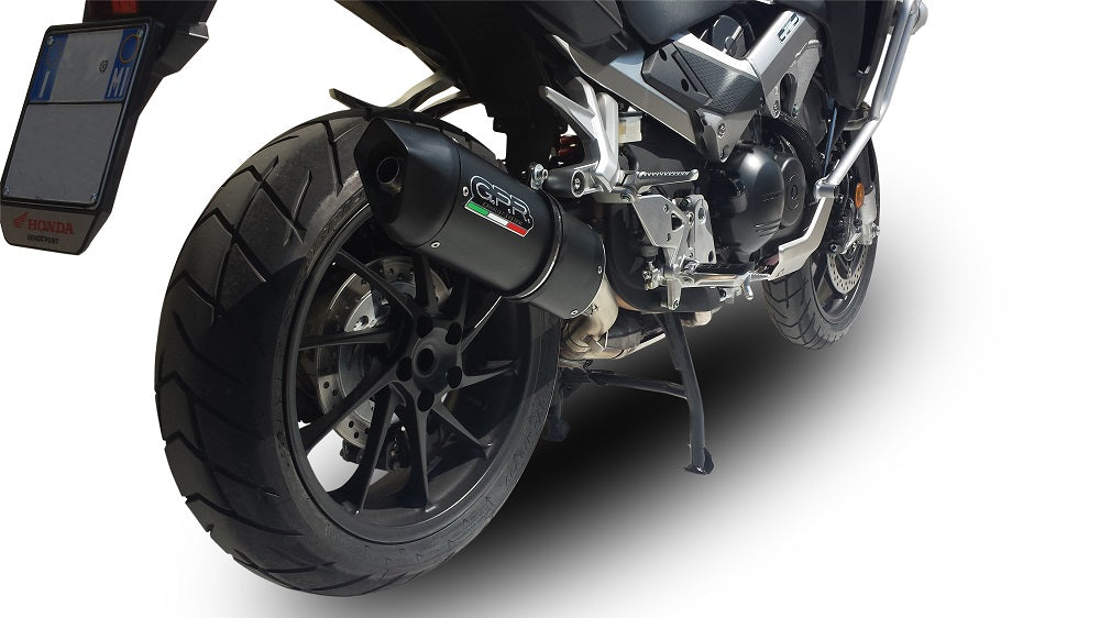 Escape GPR Furore Nero Slip-On para Honda VFR800X 2015-2016