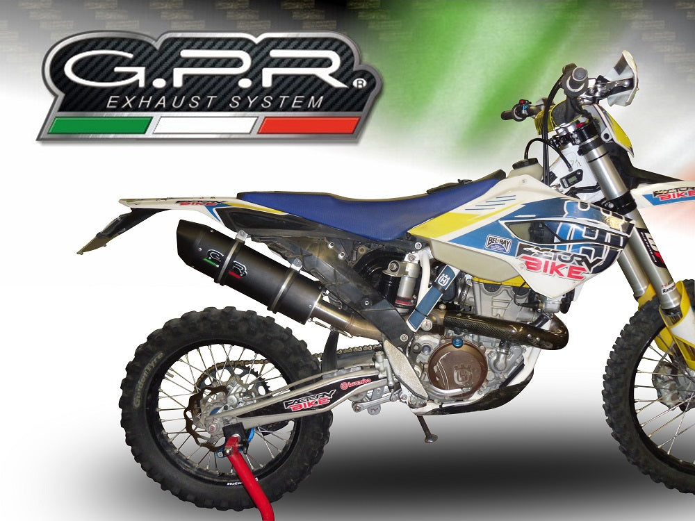Husqvarna FE350 2014-2016 Exhaust GPR Furore Nero Slip-On