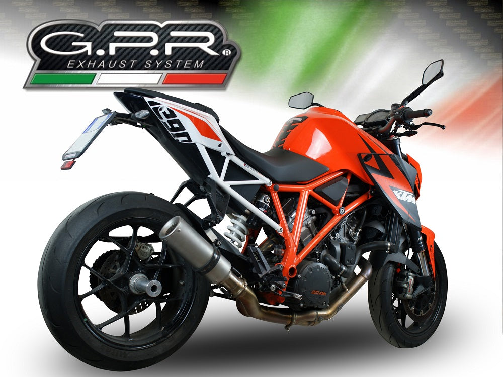 KTM 1290 Super Duke R 2017-2019 Exhaust GPR M3 Inox Slip-On