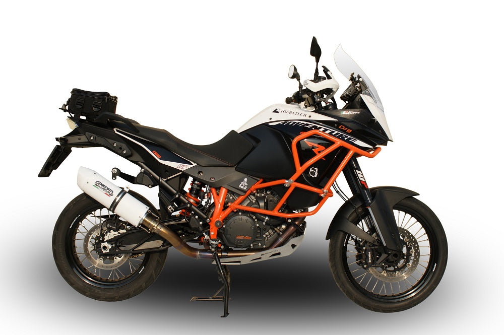 KTM 1290 Super Adventure 2015-2016 Exhaust GPR Albus Ceramic Slip-On