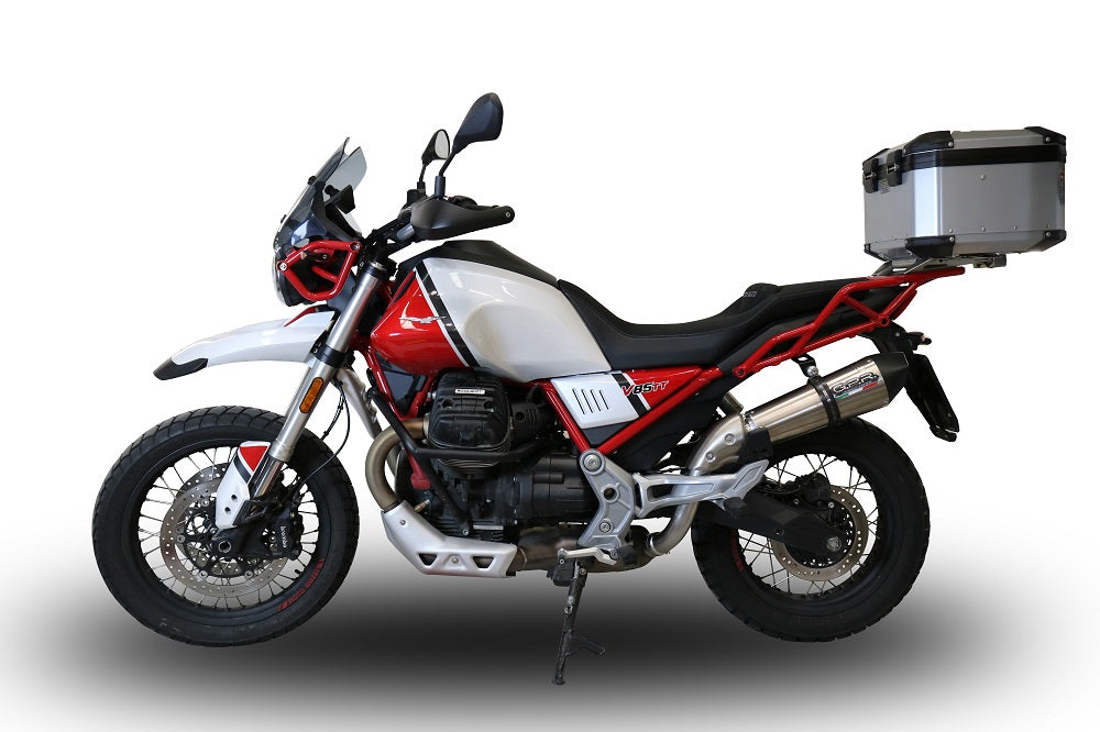 Échappement GPR Grand Prix Evo Titanium Slip-On Race pour Moto Guzzi V85TT 2019-2020