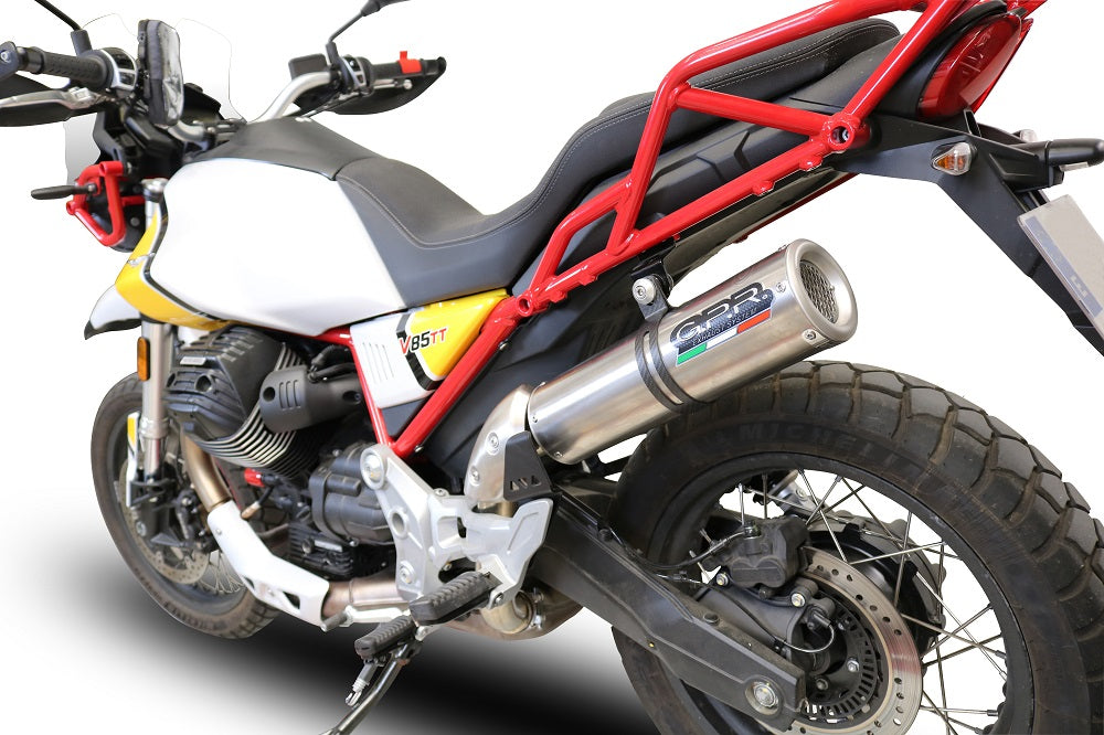 Moto Guzzi V85TT 2019-2020 Exhaust GPR M3 Inox Slip-On Race