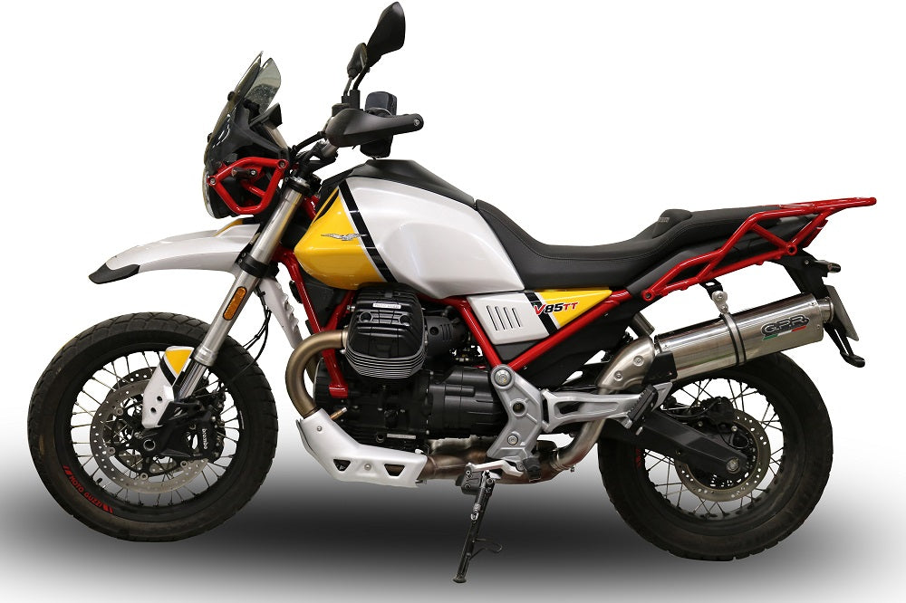Moto Guzzi V85TT 2019-2020 Exhaust GPR Trioval Slip-On