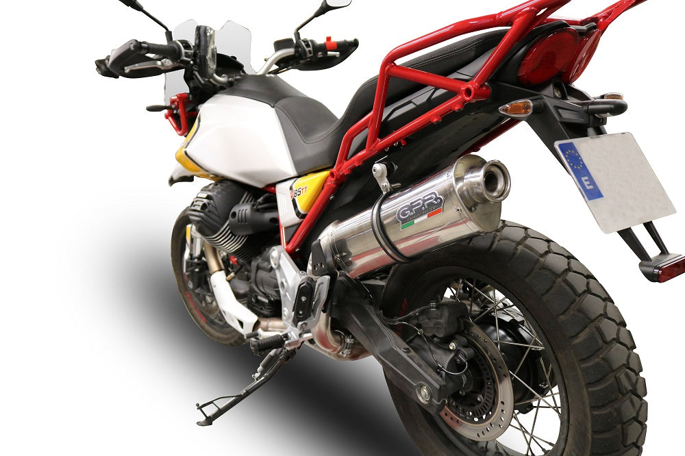 Moto Guzzi V85TT 2021-2024 Exhaust GPR Trioval Slip-On