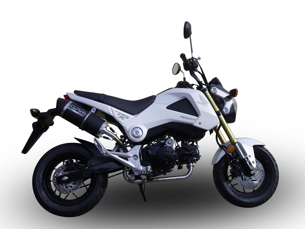 Honda Grom 125 2013-2017 Exhaust GPR Furore Nero Full System
