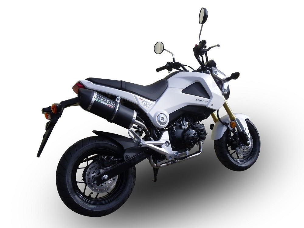 Honda Grom 125 2013-2017 Exhaust GPR Furore Nero Full System