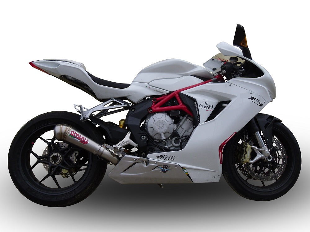 Escape GPR Powercone Evo Slip-On para Mv Agusta F3 675 2017-2020