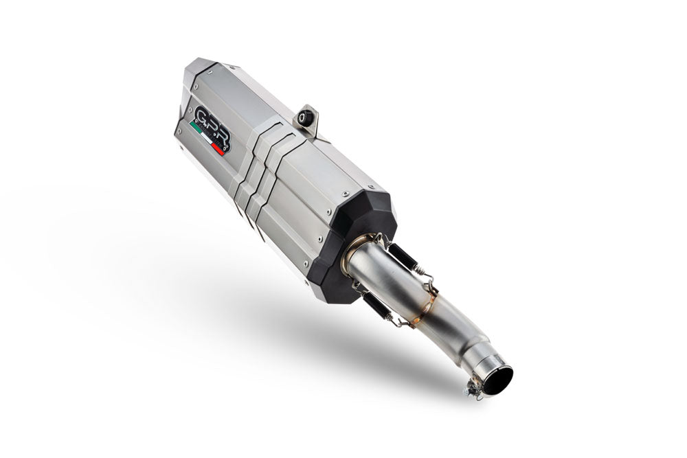 Yamaha Tenere 700 2021-2025 Exhaust GPR Hyper Sonic Titanium Slip-On