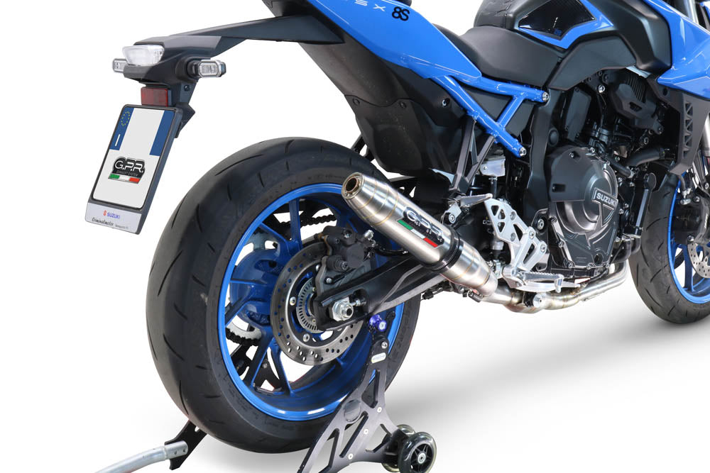 Escape GPR Deeptone Inox Sistema Completo para Suzuki GSX-8R 2022-2024