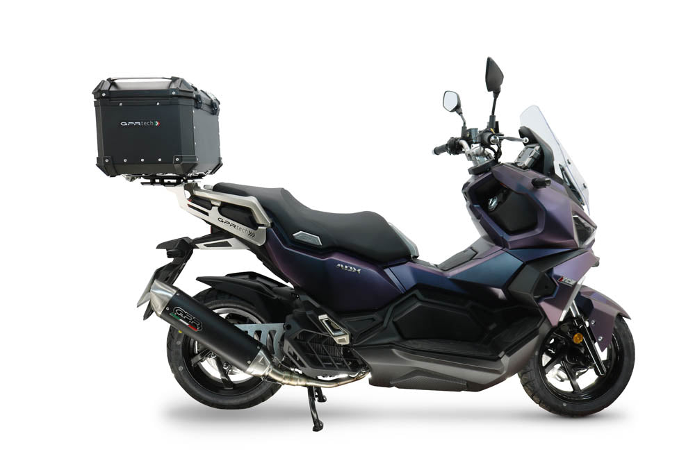 SYM ADX125 2024-2026 Top Case 45 Liters GPR TECH Black Aluminum