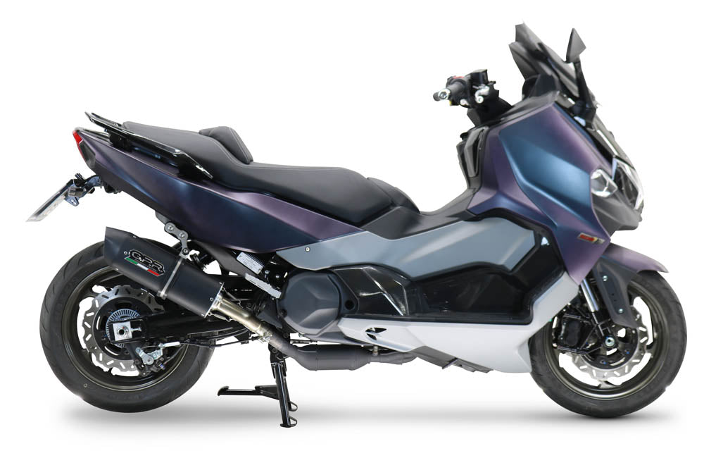 Sym Maxsym TL 508 2021-2024 Exhaust GPR Furore Evo4 Nero Slip-On