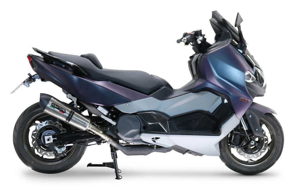 SYM Maxsym TL 508 2021-2024 Exhaust GPR Grand Prix Evo Titanium Slip-On - photo 4