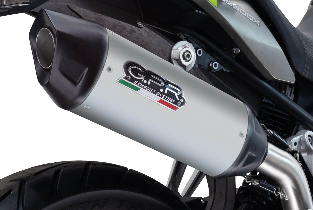 Escape GPR Furore-X Titanio Slip-On para Suzuki V-STROM 800DE 800SE 2023-2025
