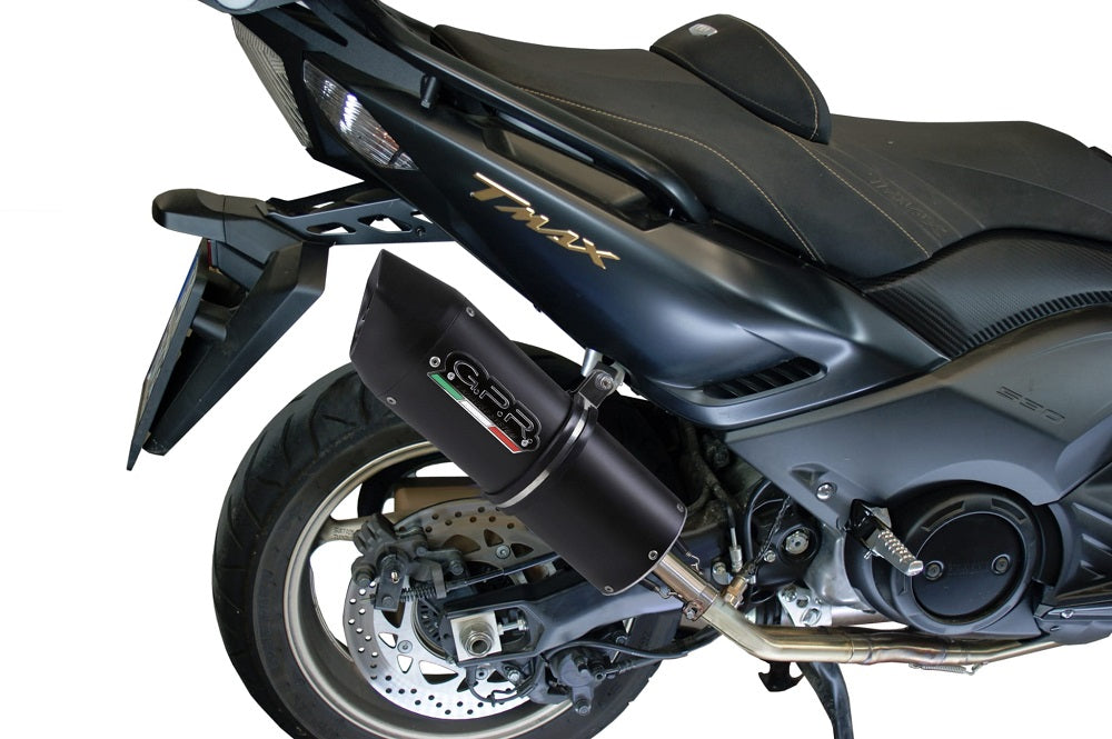 Yamaha TMax 500 2001-2011 Exhaust GPR Furore Nero Full System - photo 7