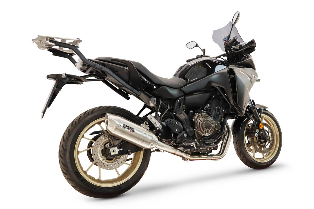 Échappement GPR Furore-X Inox Système Complet pour Yamaha Tracer 700 2016-2019