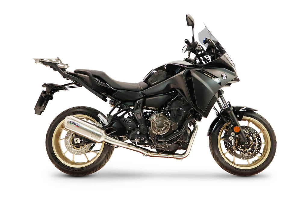 Escape GPR Satinox Sistema Completo para Yamaha Tracer 7 2021-2024