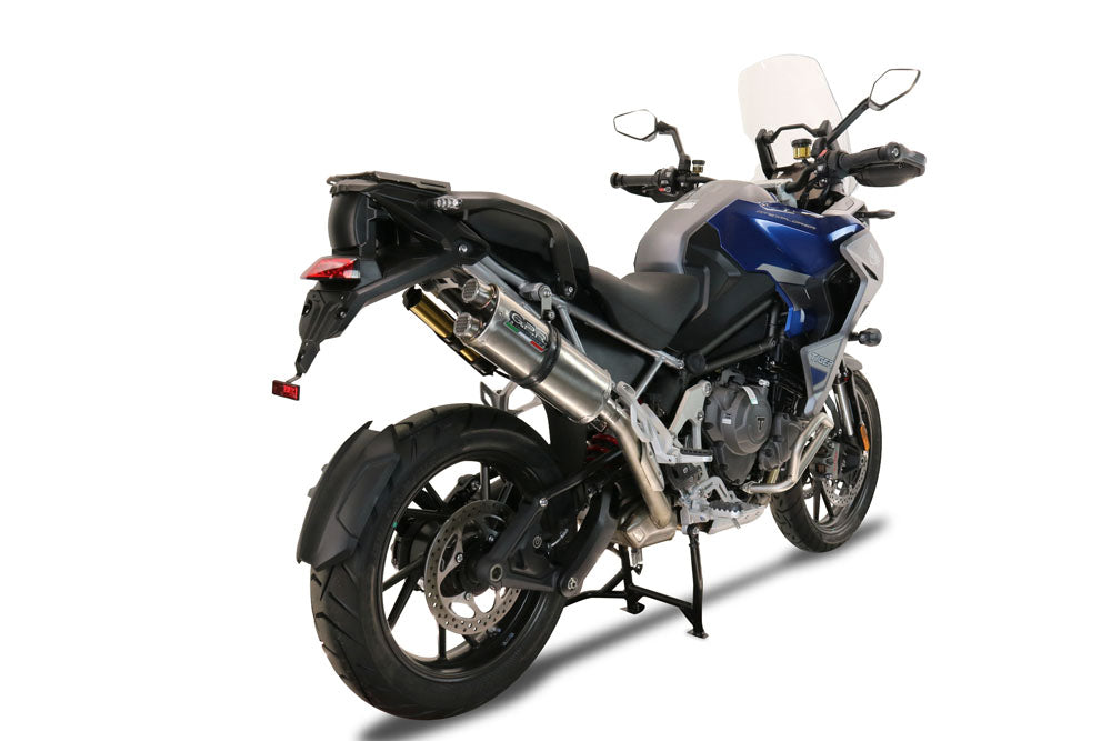 Escape GPR Dual Inox Slip-On para Triumph Tiger 1200 GT Tiger 1200 Rally 2022-2024