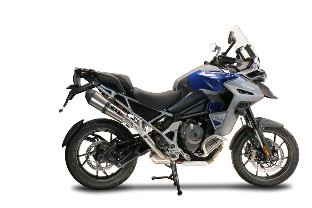 Triumph Tiger 1200 GT / Rally 2022-2024 Exhaust GPR Grand Prix Evo Titanium Slip-On - photo 4