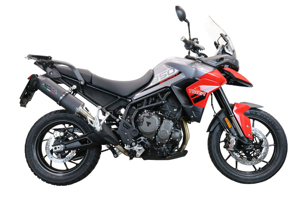 Triumph Tiger 850 2020-2024 Exhaust GPR Furore Evo4 Nero Slip-On