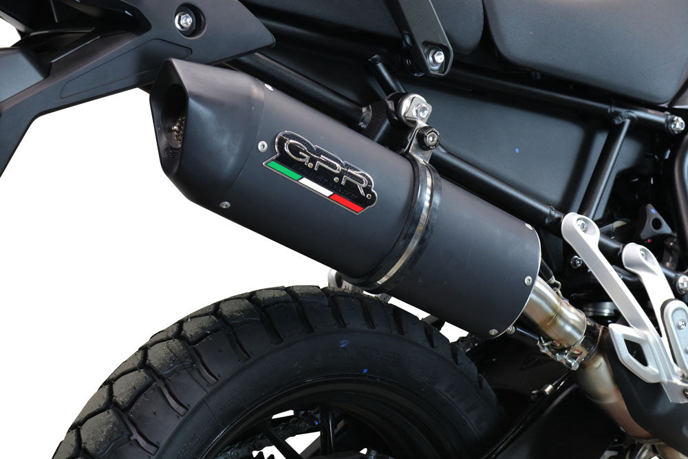 Triumph Tiger 850 2020-2024 Exhaust GPR Furore Evo4 Nero Slip-On
