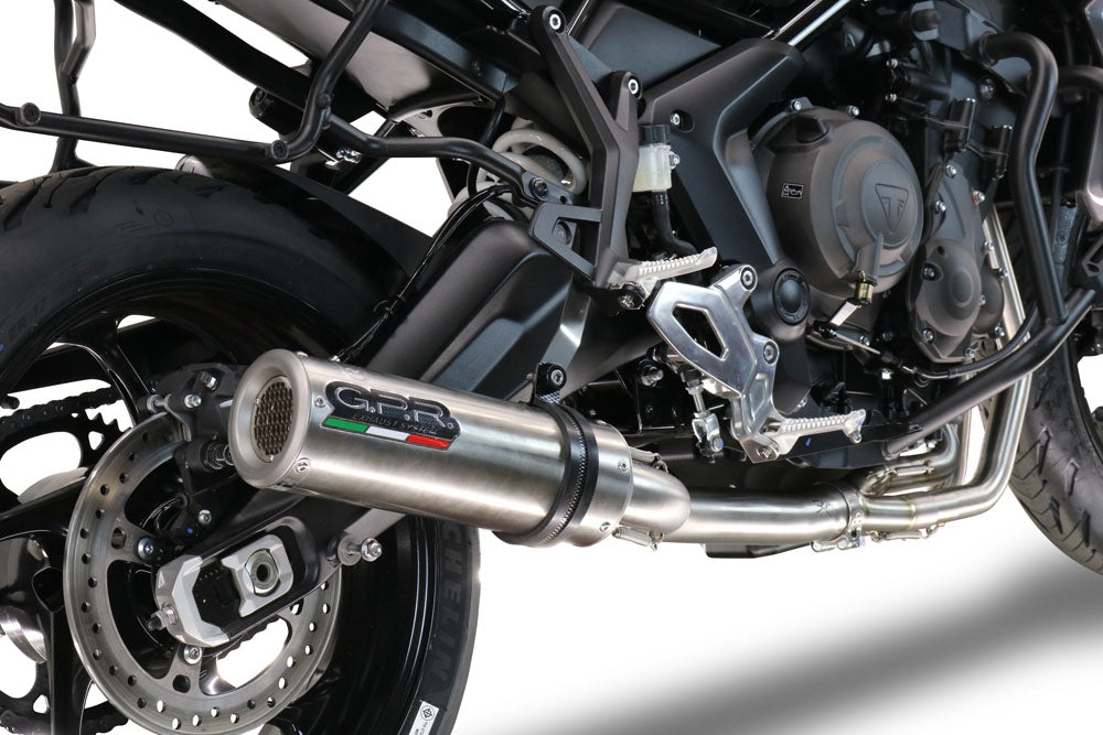 Échappement GPR M3 Inox Système Complet High Level pour Triumph Tiger Sport 660 2025-2026