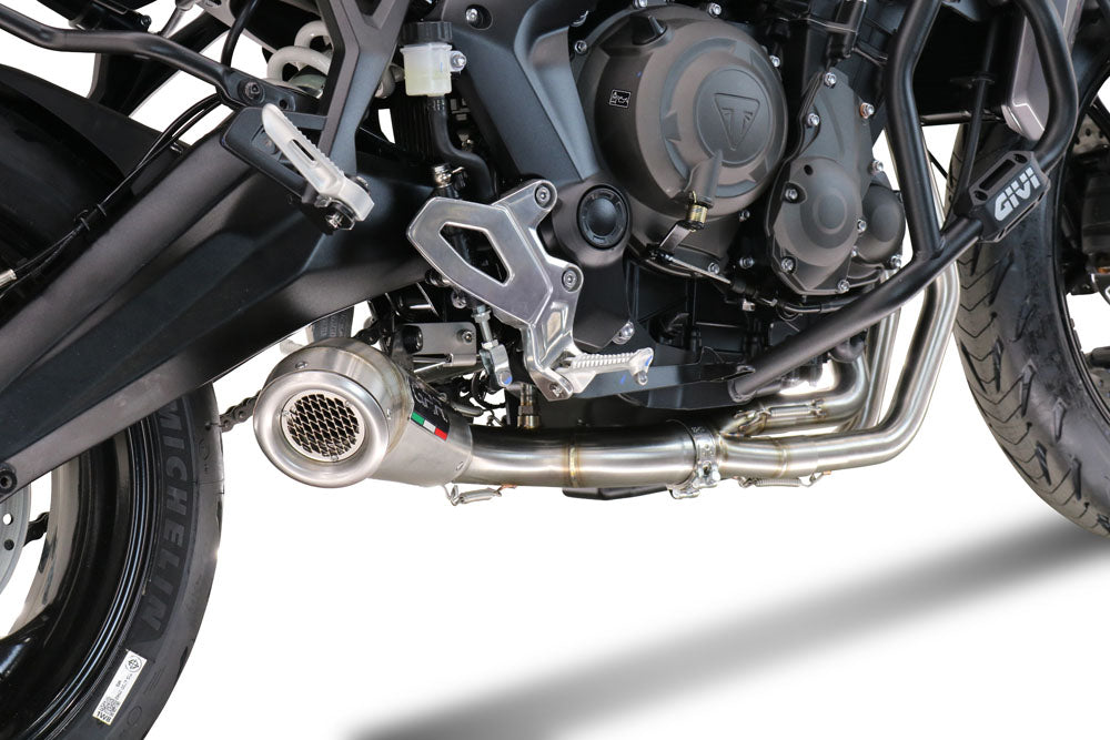 Échappement GPR Powercone Evo Système Complet Low Level pour Triumph Tiger Sport 660 2025-2026