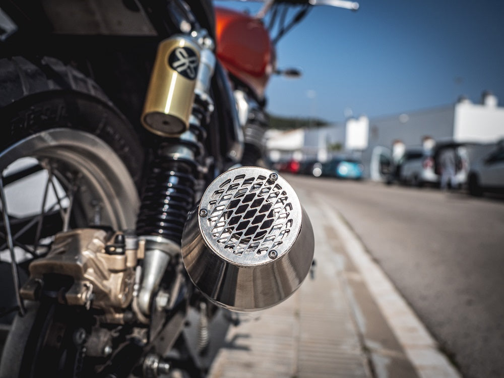 Triumph Bonneville Thruxton 1200 2000-2004 Exhaust GPR Ultracone Inox Cafè Racer Silencer Only