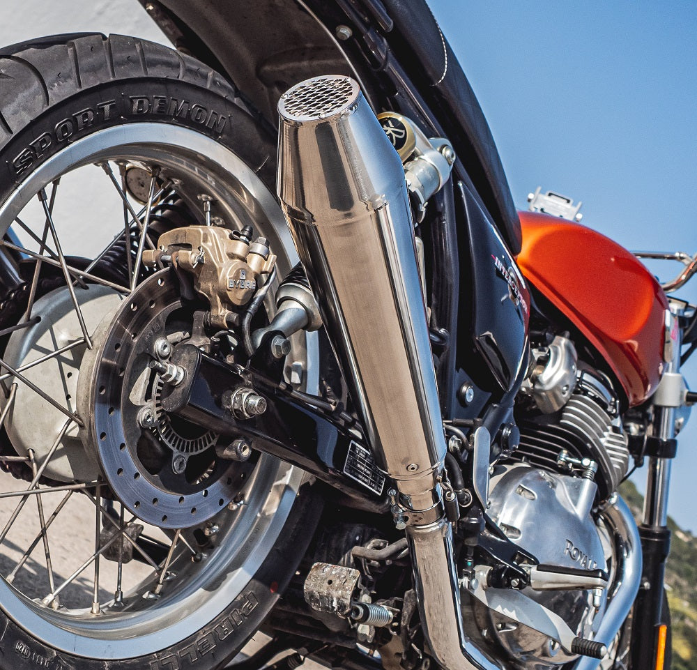 Triumph Bonneville Thruxton 1200 2016-2019 Exhaust GPR Ultracone Inox Cafè Racer Silencer Only