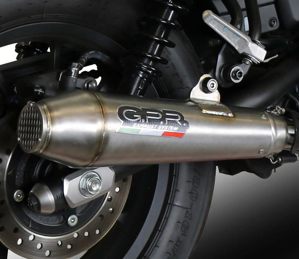 Zontes 350 GK 2022-2024 Exhaust GPR Ultracone Slip-On