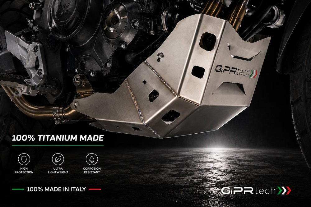 Voge 525DSX 2023-2024 Skid Plate GPR TECH Titanium - photo 2