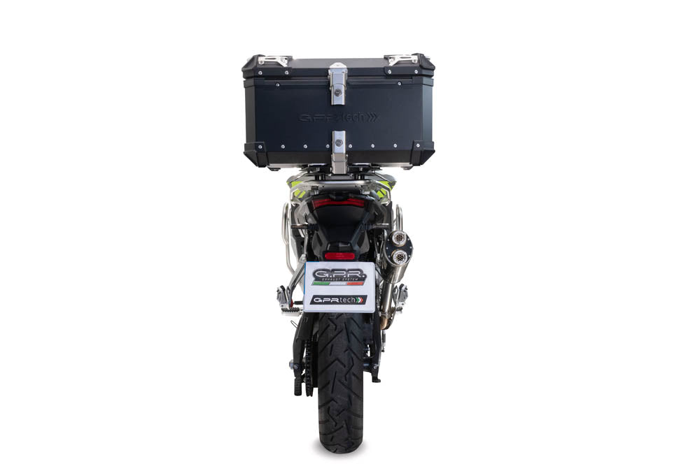 Voge 900DSX 2026-2027 Top Case 55 Liters GPR TECH Black Aluminum