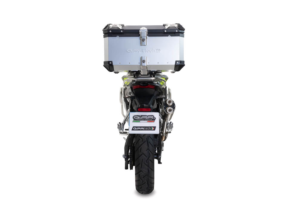 Voge 900DSX 2026-2027 Top Case 55 Liters GPR TECH Silver Aluminum