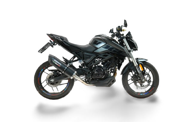 Échappement GPR Furore Nero Système Complet pour Voge R125 2023-2024