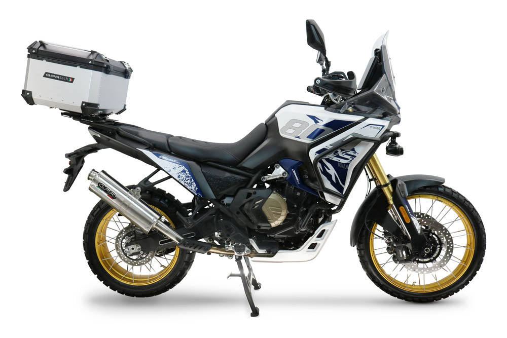 Voge DS 800 Rally 2025-2026 Top Case 55 Liters GPR TECH Silver Aluminum - photo 1