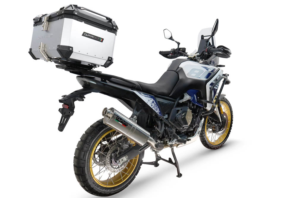Voge DS 800 Rally 2025-2026 Top Case 55 Liters GPR TECH Silver Aluminum - photo 2