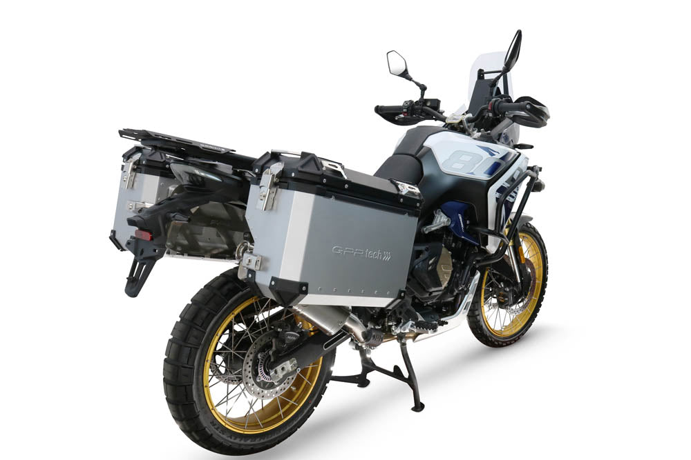 Voge DS 800 Rally 2025-2026 Side Cases 38 Liters + 32 Liters GPR TECH Silver Aluminum - photo 2