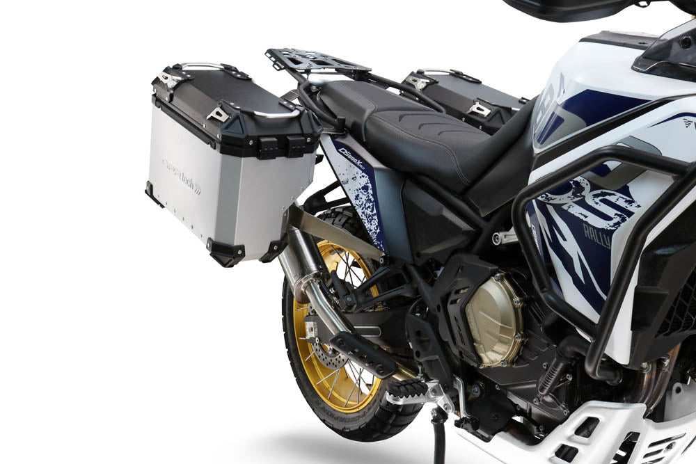Voge DS 800 Rally 2025-2026 Side Cases 38 Liters + 32 Liters GPR TECH Silver Aluminum - photo 4