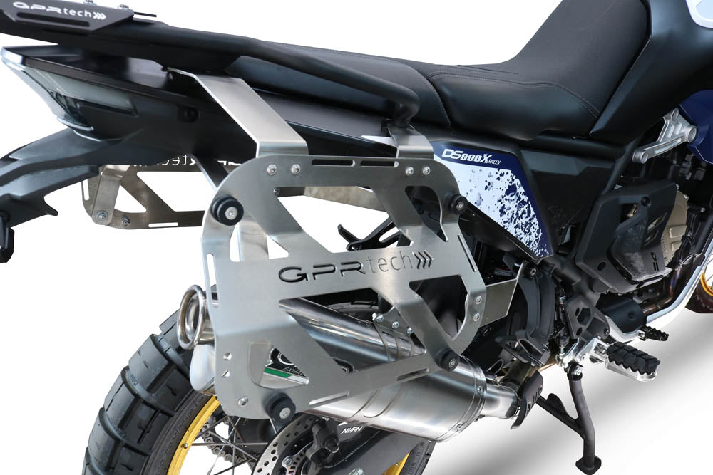 Voge DS 800 Rally 2025-2026 Side Cases 38 Liters + 32 Liters GPR TECH Silver Aluminum - photo 6
