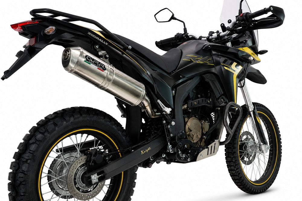 Voge 300Rally 2025-2026 Exhaust GPR Satinox Slip-On
