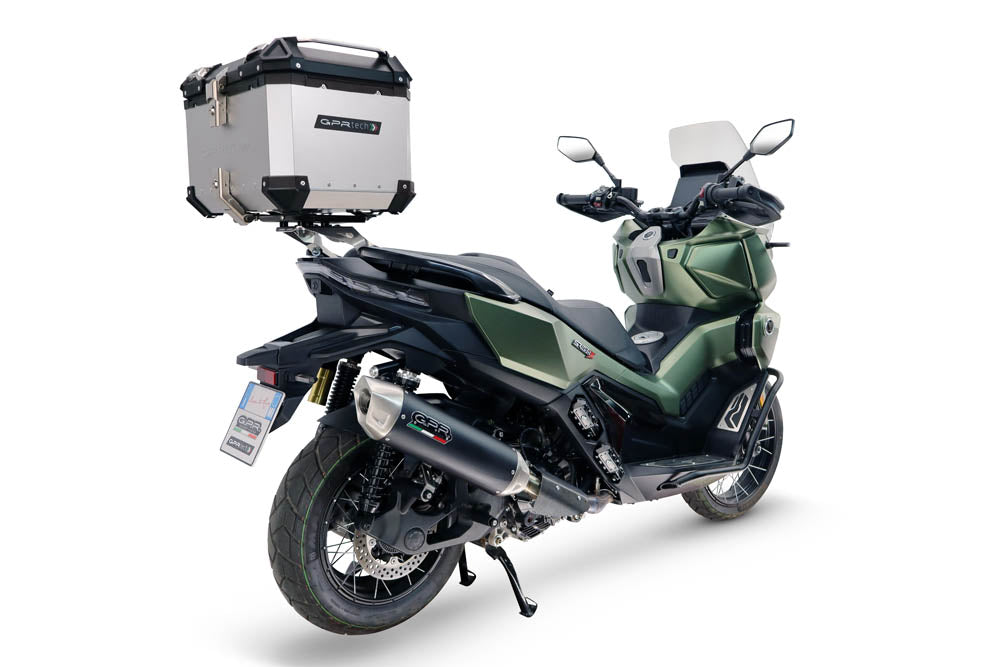 Voge SR 450 X 2026-2027 Top Case 35 Liters GPR TECH Silver Aluminum