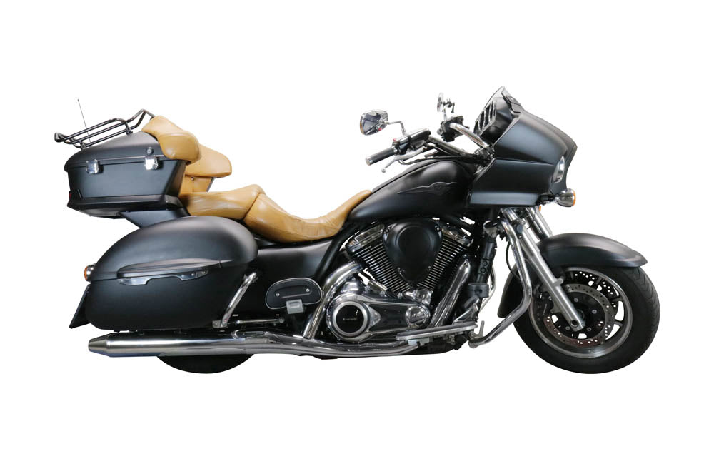 Kawasaki Vaquero, Nomad, Voyager, Vulcan VN1700 Voyager ABS 2011-2024 Exhaust GPR Maxy Deeptone Cruiser Dual Slip On