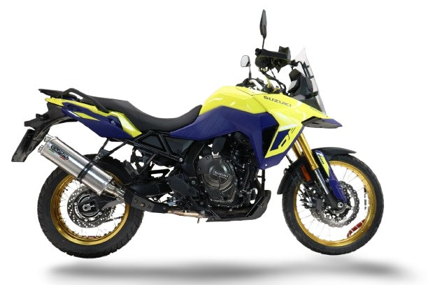Escape GPR doble de acero inoxidable deslizante para Suzuki V-STROM 800DE 800SE 2023-2025
