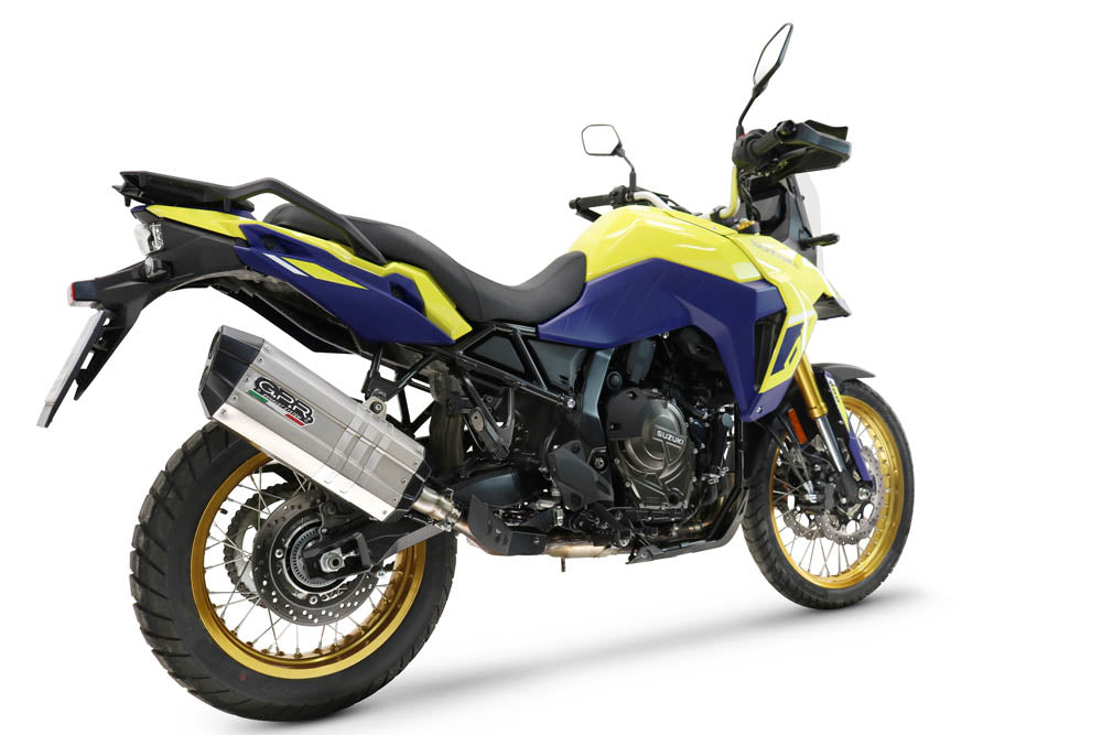 Échappement GPR Hyper Sonic Titanium Slip-On pour Suzuki V-Strom 800DE / 800SE 2025-2026