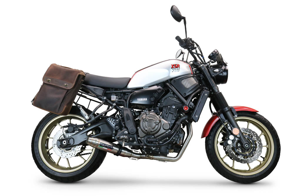 Yamaha XSR700 2021-2024 Exhaust GPR Deeptone Inox Full System Under-Engine