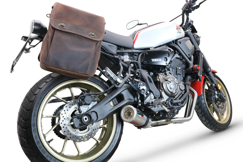 Yamaha XSR700 2021-2024 Exhaust GPR M3 Inox Full System Under-Engine