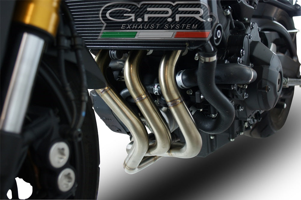 Triumph Daytona 660 2023-2025 Exhaust GPR Furore Nero Full System High Level