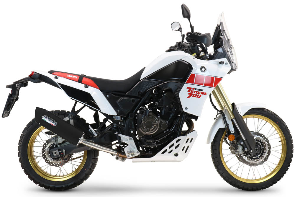 Yamaha Tenere 700 2019-2020 Exhaust GPR Furore Evo4 Nero Slip-On